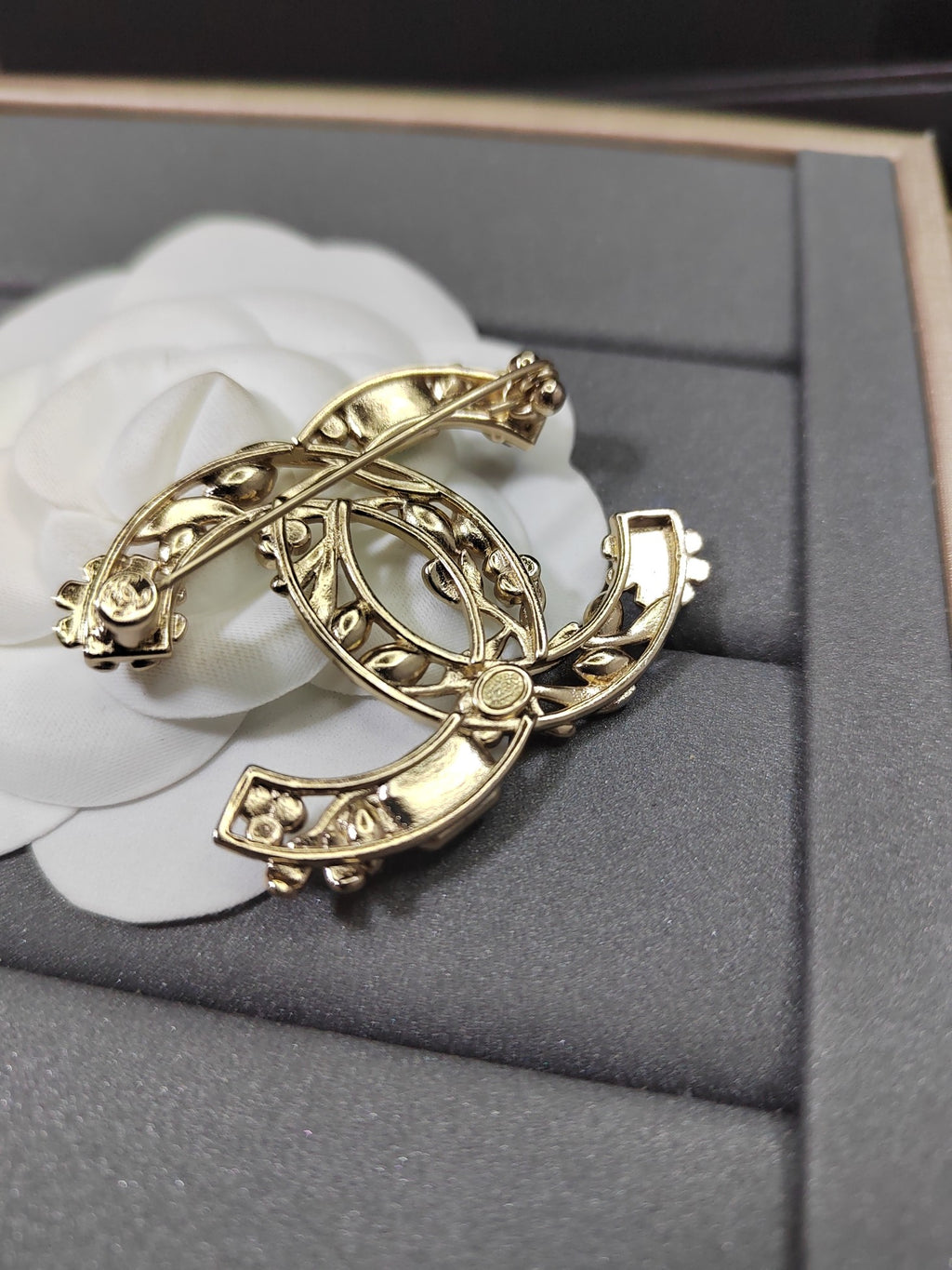 CC Colored Stone Brooch